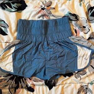 Blue Free People Women's Athletic Shorts